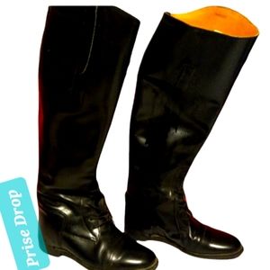 English Tall Show Jumping Riding Boots Size 61/2